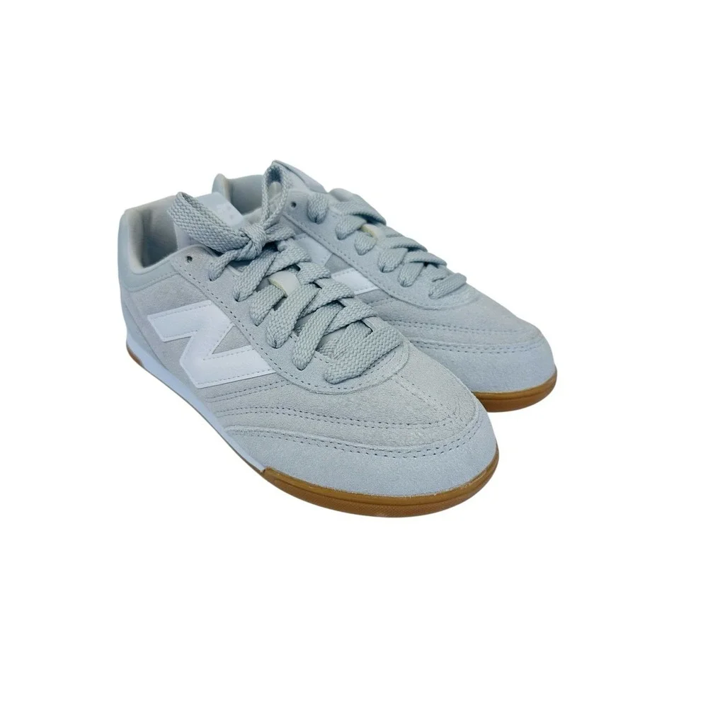 New Balance RC42 Grey White Gum Suede Shoes Sneaker Women's 9 Low Top NWB